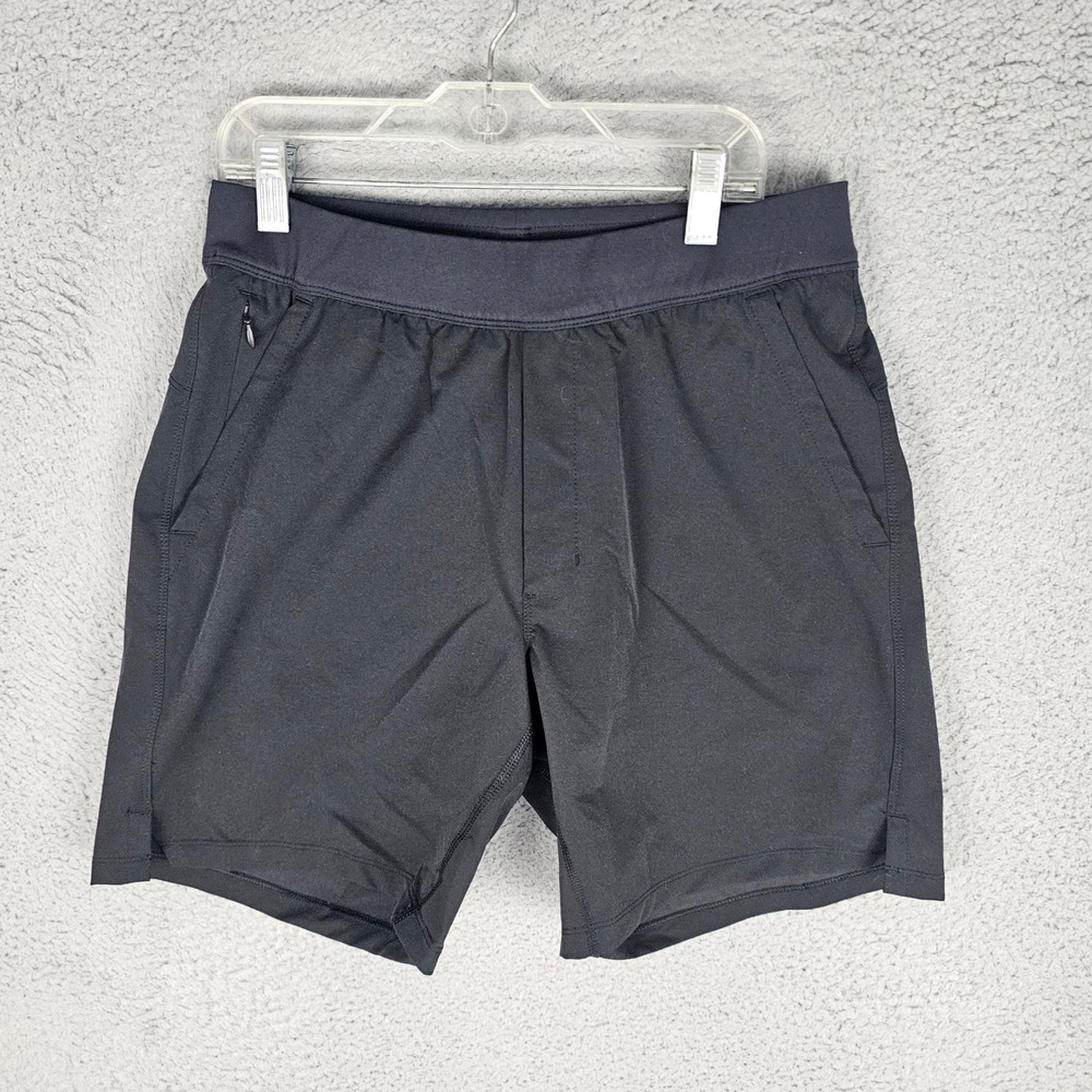 Public Rec Shorts Mens 30 Black All Day Every Day Athletic Lined Training Gym